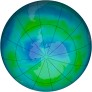 Antarctic Ozone 2012-02-16